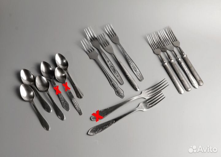 СССР вилки ложки
