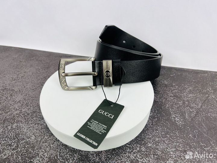 Ремень мужской кожаный Gucci