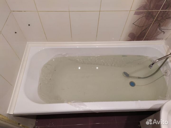 Установка акрилового вкладыша