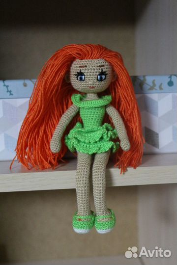 Интерьерная каркасная кукла Анжелика