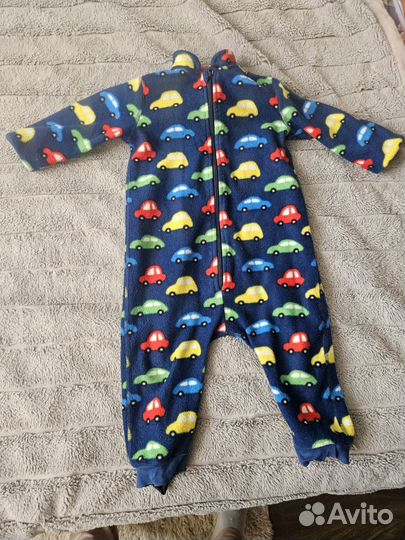 Флисовый комбинезон 74-80