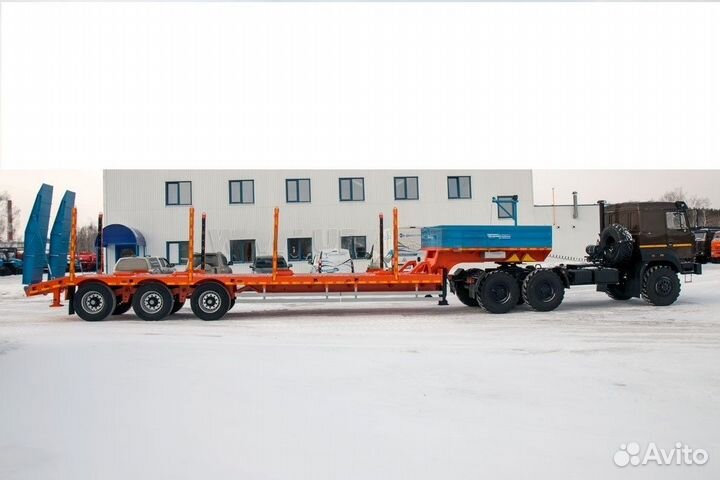 Полуприцеп трал (тяжеловоз) УралСпецТранс ППТ 38-31-11КУ, 2023