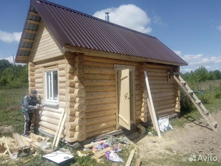 Баня рубленая 6*3