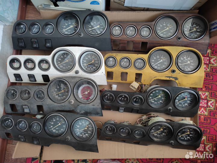 Приборы из панели приборов ваз 2106