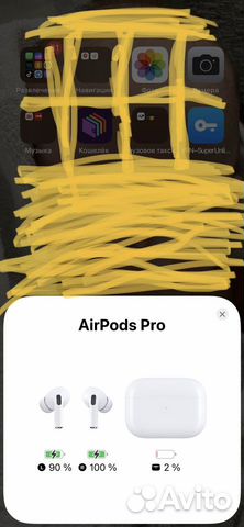 Airpods про оригинал бу