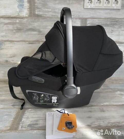 Автолюлька Bugaboo turtle air by nuna с вкладышем
