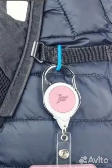 Рулетка держатель для бейджа, пропуска, ключей итд