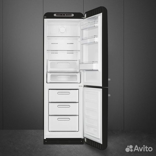 Холодильник новый ретро Smeg FAB32RBL5