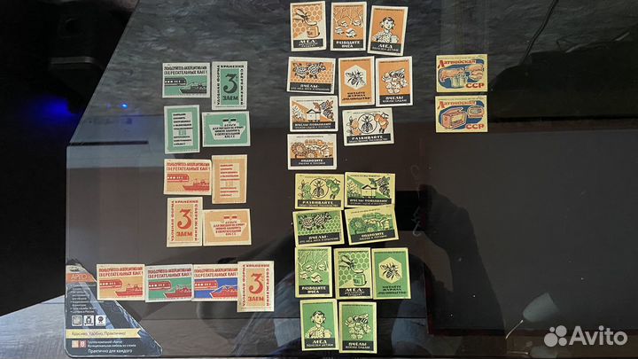 Этикетки спичечные СССР 1961-1962г