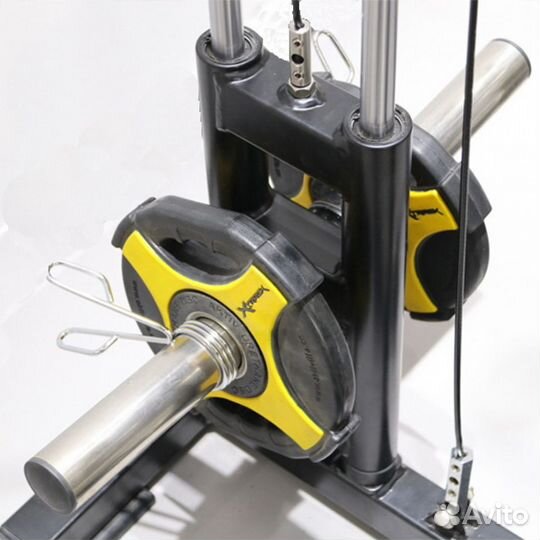 Многофункциональная силовая рама с верхним и нижни