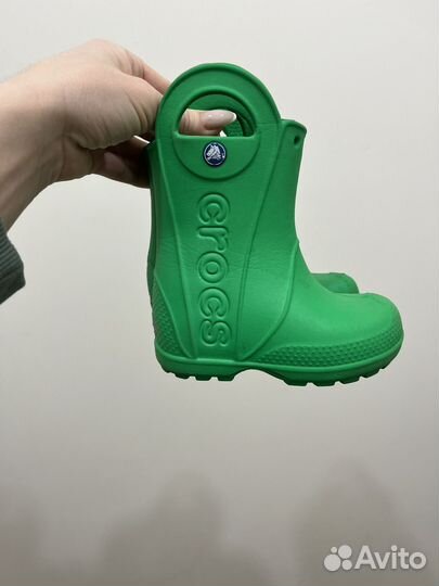 Резиновые сапоги crocs 23-24