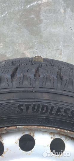 Зимняя резина 205 55 r16 с дисками