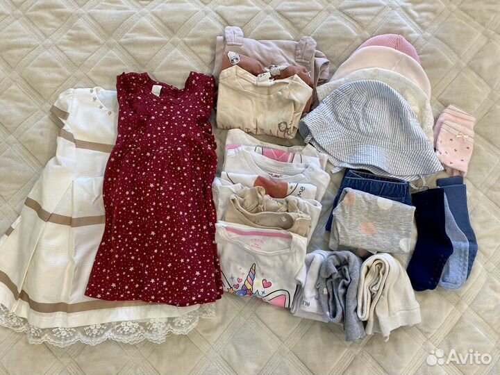Пакет вещей на девочку 86-92