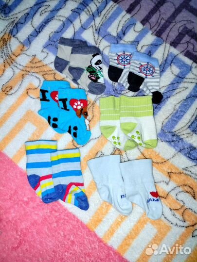 Носочки для новорожденного