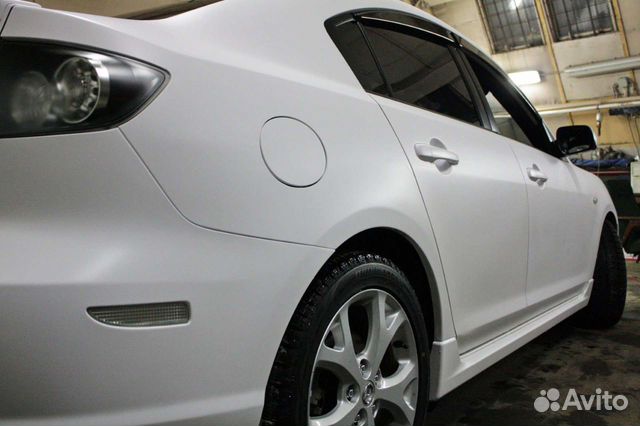 Автовинил пленка белая матовая