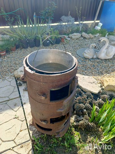 Печь чугунная СССР