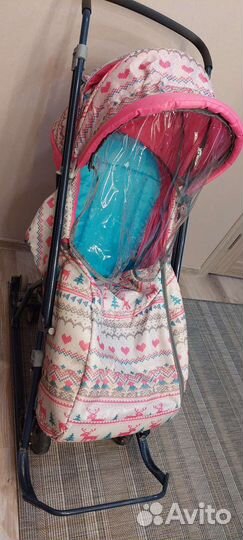 Санки-коляска