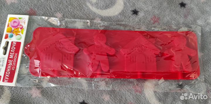 Силиконовая форма для печенья и пр