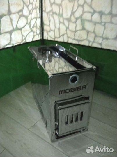 Походная баня Мобиба мб-10 с печью