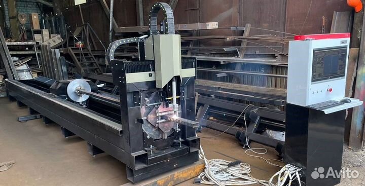 Плазменный труборез с чпу для металла