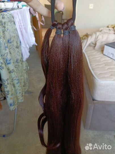 Хвост на резинке новый, люкс