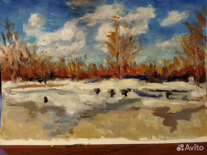 Картина маслом на холсте