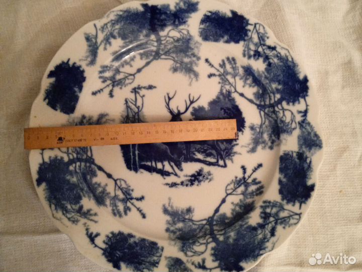 Тарелка Ликино-Дулёво в хорошем состоянии торг