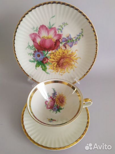 Фарфоровые чайные трио Германия