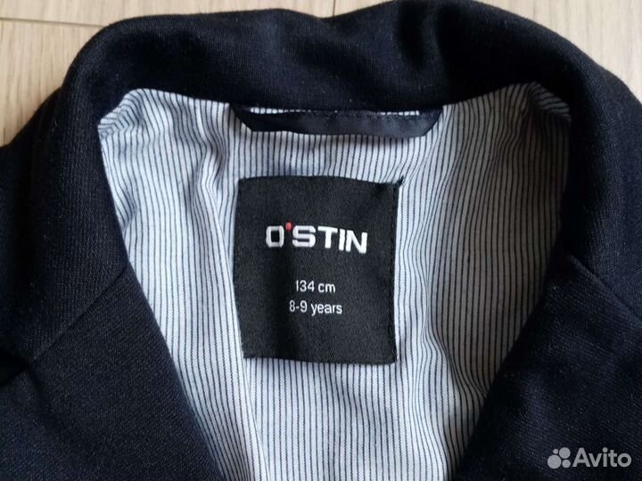 Пиджак на мальчика 134