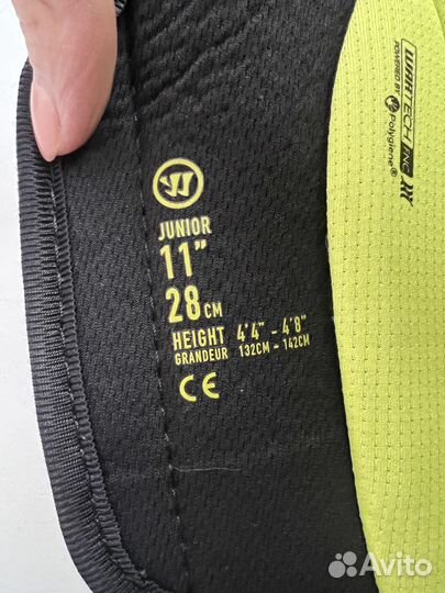 Щитки хоккейные детские