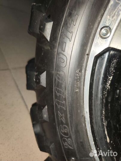 Цепи противоскольжения на погрузчик квадроцикл