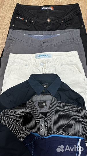 Отдам бесплатно мужские вещи пакетом бронь