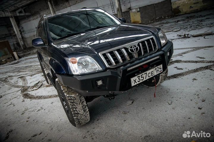 Бампер силовой Land Cruiser 120 STC-tlcp120-BFR-C1-L1L4