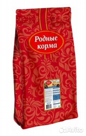 Родные корма Сухой корм для взрослых стерилизованн