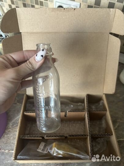 Бутылочки для кормления стекло