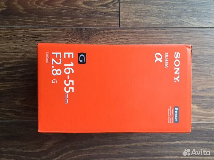 Sony E 16-55mm f/2.8 G Новые-Гарантия