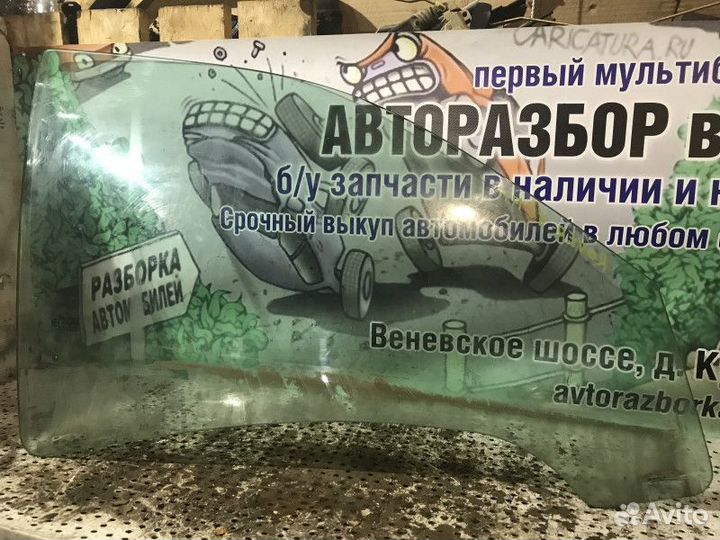 Стекло двери переднее правое Rover 75