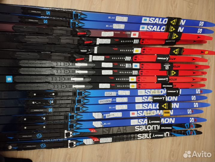 Лыжи беговые Salomon, Atomic
