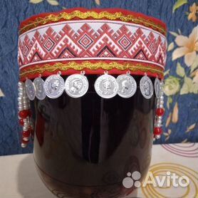 Женский чувашский головной убор хушпу в семье передавался из поколения в поколение