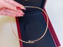 Cartier колье из розового золота 750 пробы