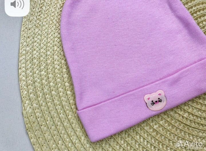 Шапочки для новорожденных