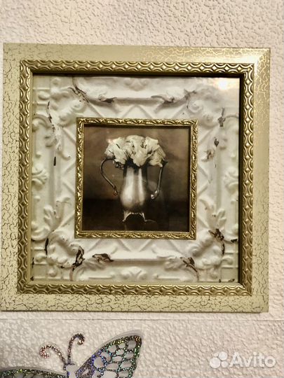 Репродукции в рамках и панно 