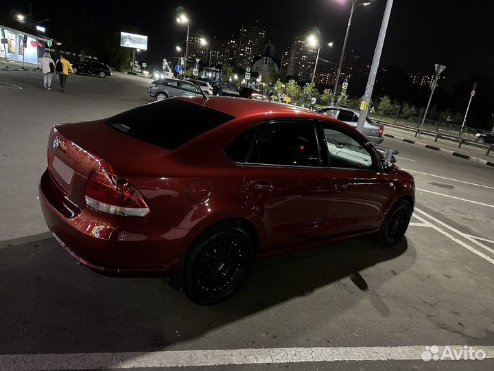 Volkswagen Polo 1.6 AT, 2012, 154 000 км