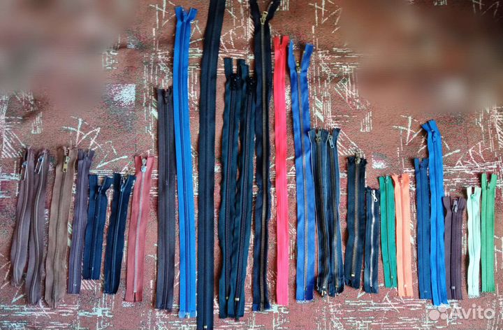 Замки молния пакетом