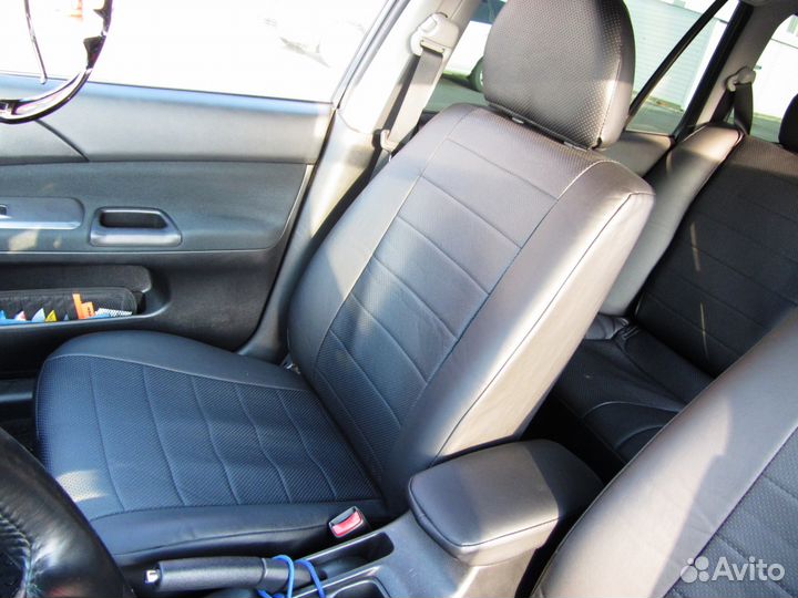 Чехлы на сидения Mitsubishi lancer 10 Эко кожа