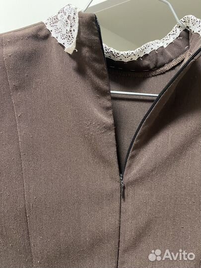 Коричневая школьная форма/на прокат