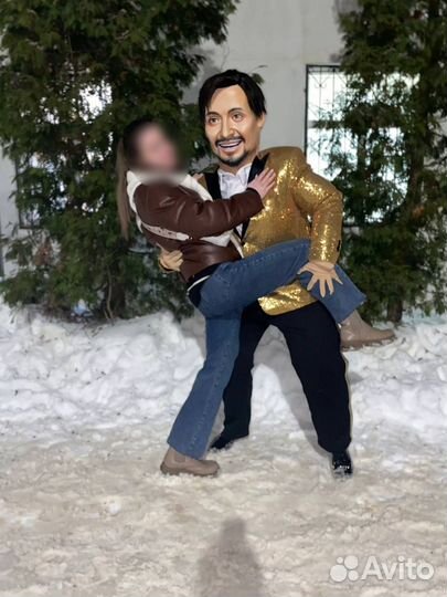 Ростовая кукла, поздравление Стас Михайлов