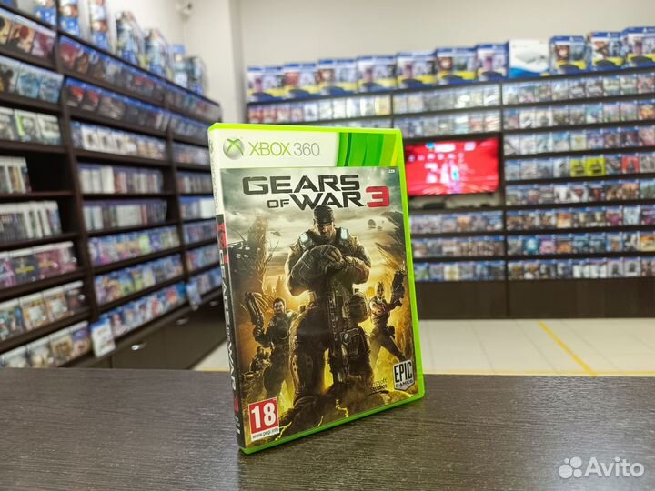 Gears of war 3 Xbox 360 (возможен обмен)