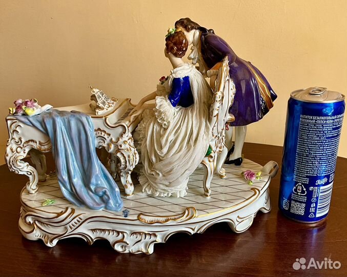 Романс о любви. Кружевной фарфор. Volkstedt