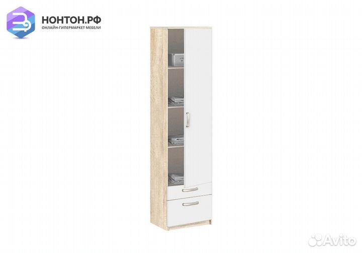 Шкаф Сонома 14.11 дуб сонома / белый